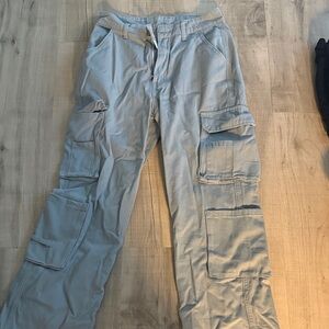 Women’s  Gray Cargo Pants